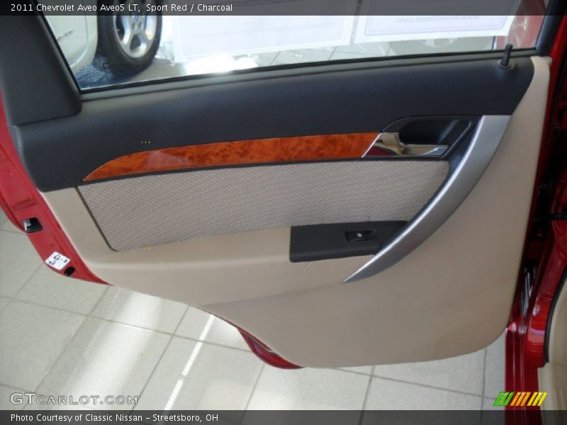 Sport Red / Charcoal 2011 Chevrolet Aveo Aveo5 LT
