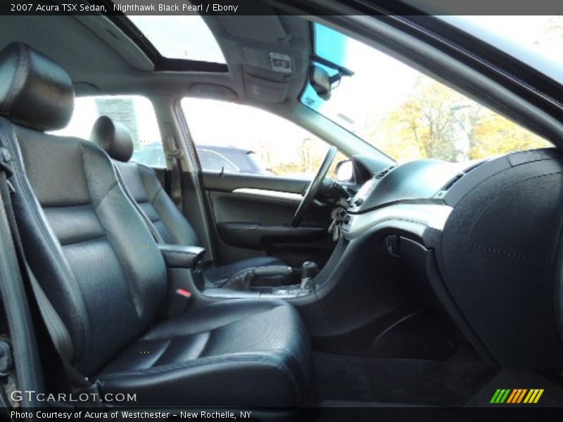 Nighthawk Black Pearl / Ebony 2007 Acura TSX Sedan
