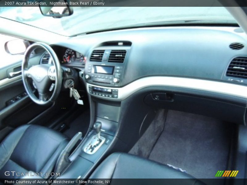Nighthawk Black Pearl / Ebony 2007 Acura TSX Sedan
