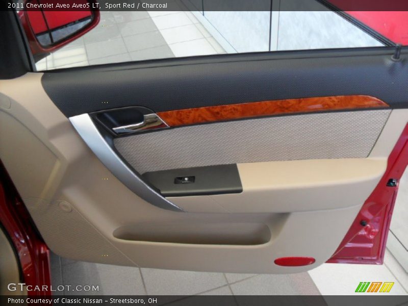 Sport Red / Charcoal 2011 Chevrolet Aveo Aveo5 LT