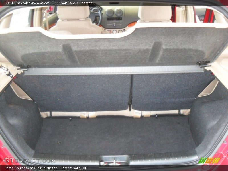 Sport Red / Charcoal 2011 Chevrolet Aveo Aveo5 LT