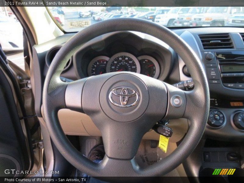 Sandy Beach Metallic / Sand Beige 2011 Toyota RAV4 I4