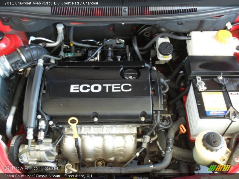 Sport Red / Charcoal 2011 Chevrolet Aveo Aveo5 LT
