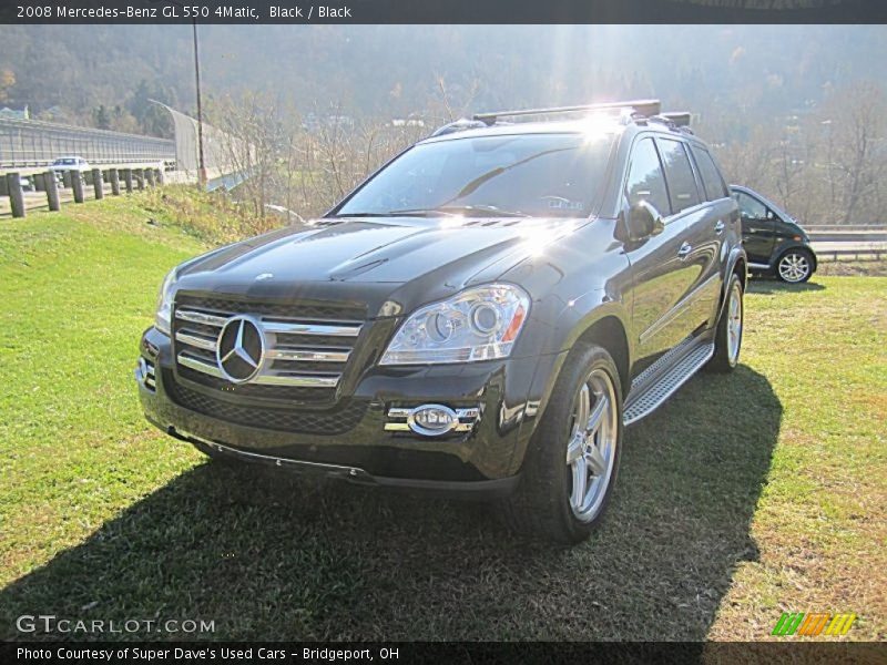 Black / Black 2008 Mercedes-Benz GL 550 4Matic