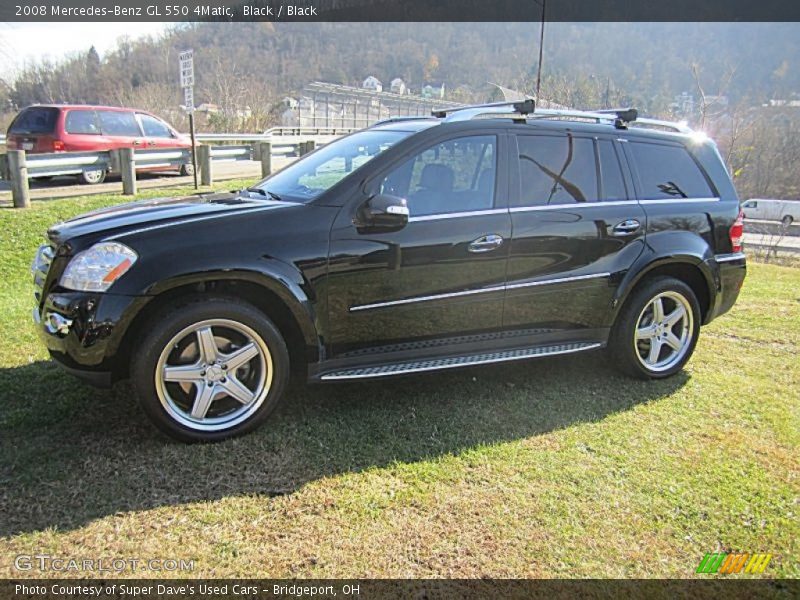 Black / Black 2008 Mercedes-Benz GL 550 4Matic
