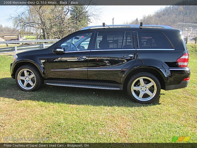 Black / Black 2008 Mercedes-Benz GL 550 4Matic
