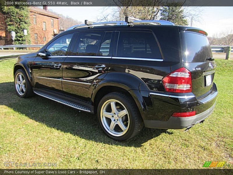 Black / Black 2008 Mercedes-Benz GL 550 4Matic