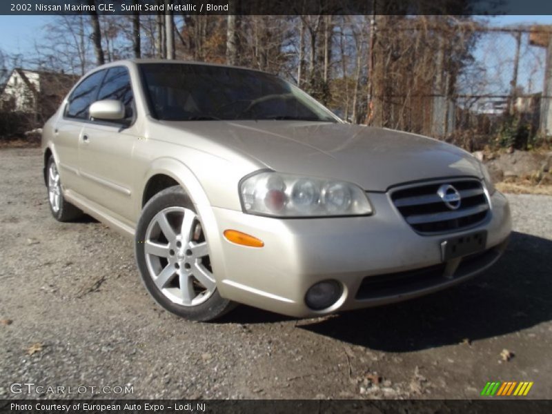 Sunlit Sand Metallic / Blond 2002 Nissan Maxima GLE