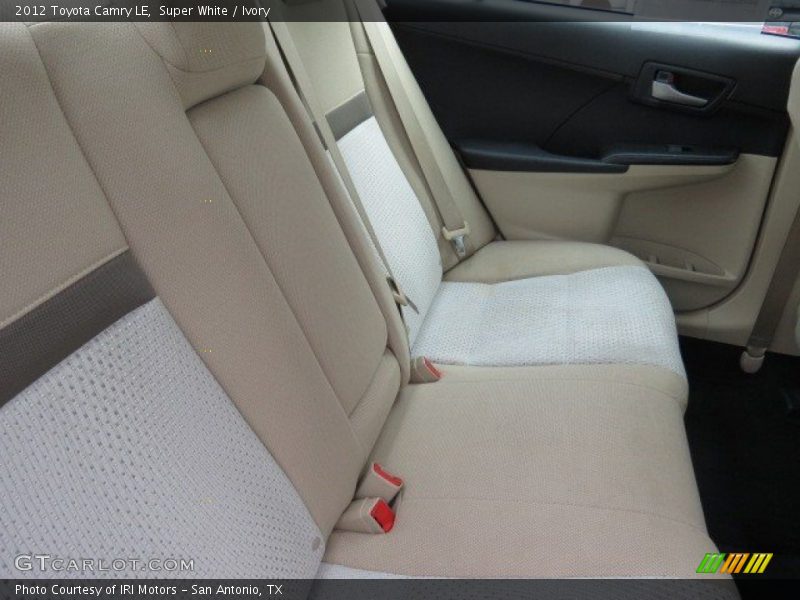 Super White / Ivory 2012 Toyota Camry LE