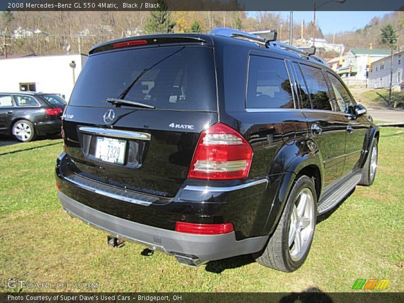 Black / Black 2008 Mercedes-Benz GL 550 4Matic