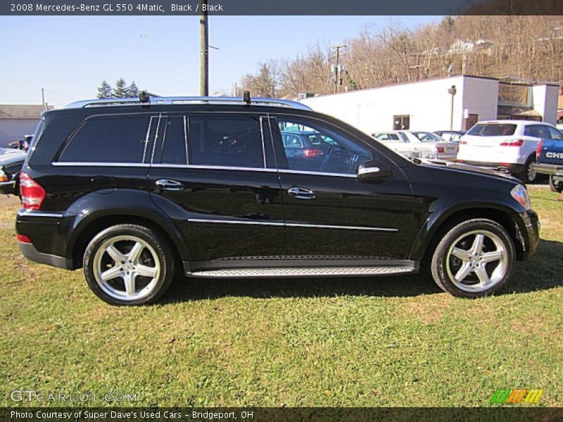 Black / Black 2008 Mercedes-Benz GL 550 4Matic