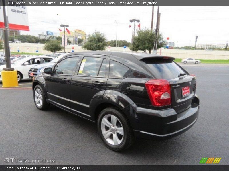 Brilliant Black Crystal Pearl / Dark Slate/Medium Graystone 2011 Dodge Caliber Mainstreet