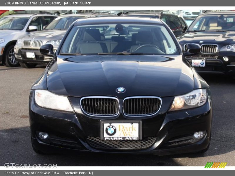 Jet Black / Black 2009 BMW 3 Series 328xi Sedan