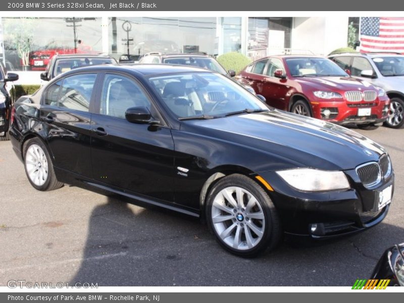 Jet Black / Black 2009 BMW 3 Series 328xi Sedan
