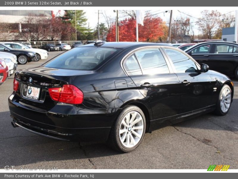 Jet Black / Black 2009 BMW 3 Series 328xi Sedan