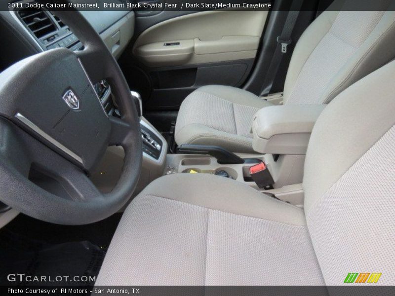 Brilliant Black Crystal Pearl / Dark Slate/Medium Graystone 2011 Dodge Caliber Mainstreet