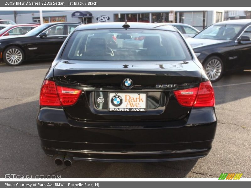 Jet Black / Black 2009 BMW 3 Series 328xi Sedan