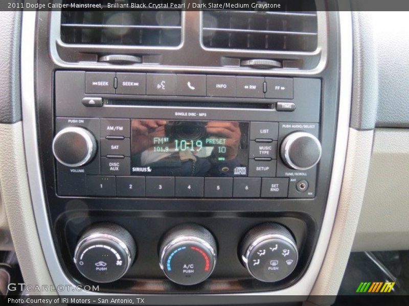 Brilliant Black Crystal Pearl / Dark Slate/Medium Graystone 2011 Dodge Caliber Mainstreet