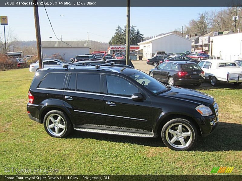 Black / Black 2008 Mercedes-Benz GL 550 4Matic