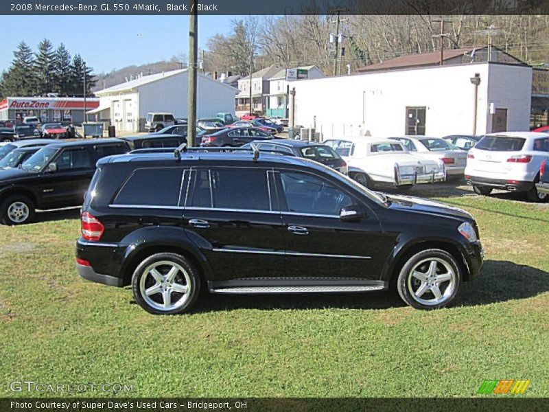 Black / Black 2008 Mercedes-Benz GL 550 4Matic