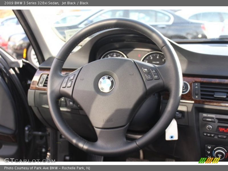 Jet Black / Black 2009 BMW 3 Series 328xi Sedan