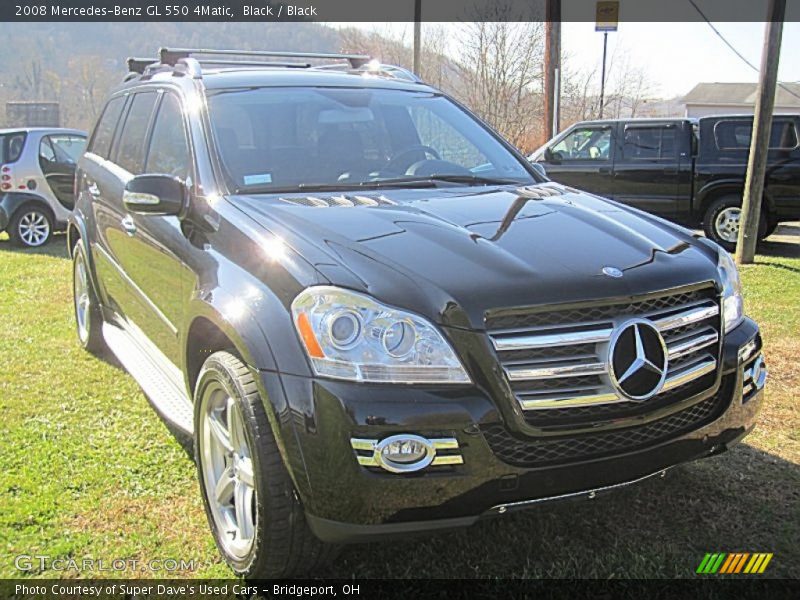 Black / Black 2008 Mercedes-Benz GL 550 4Matic