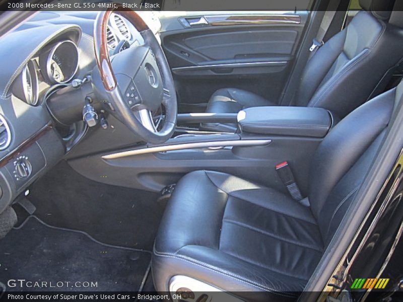 Black / Black 2008 Mercedes-Benz GL 550 4Matic