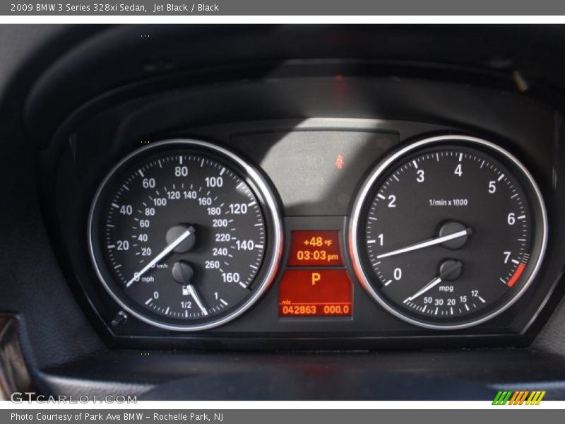 Jet Black / Black 2009 BMW 3 Series 328xi Sedan