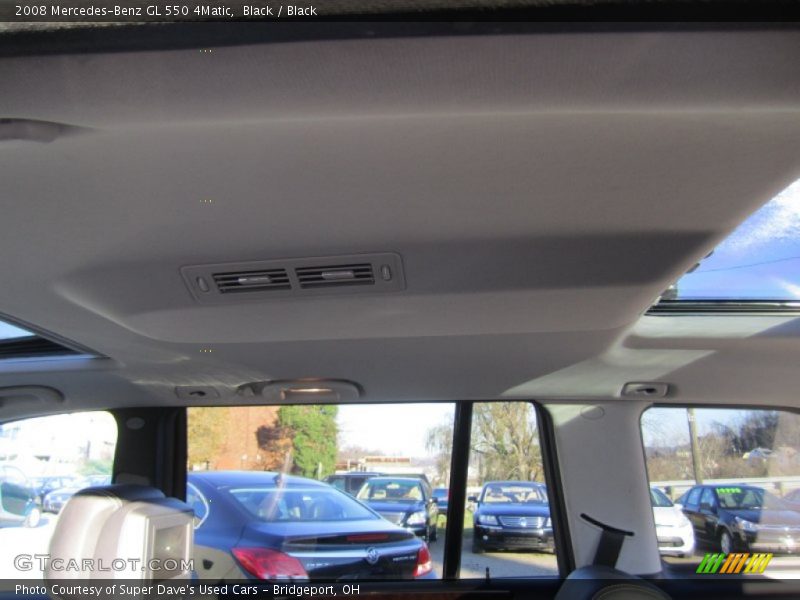 Black / Black 2008 Mercedes-Benz GL 550 4Matic