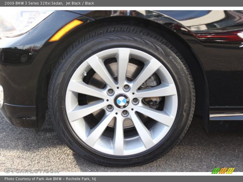 Jet Black / Black 2009 BMW 3 Series 328xi Sedan