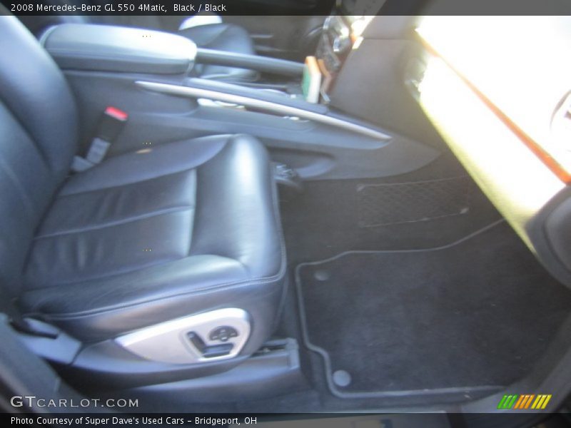 Black / Black 2008 Mercedes-Benz GL 550 4Matic