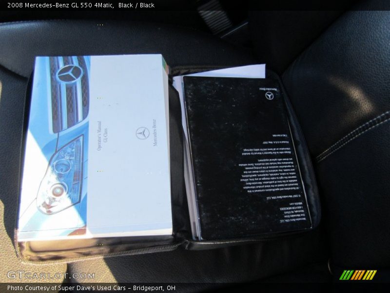 Black / Black 2008 Mercedes-Benz GL 550 4Matic