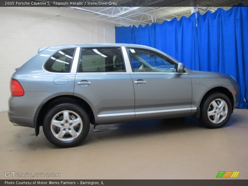 Titanium Metallic / Stone/Steel Grey 2005 Porsche Cayenne S