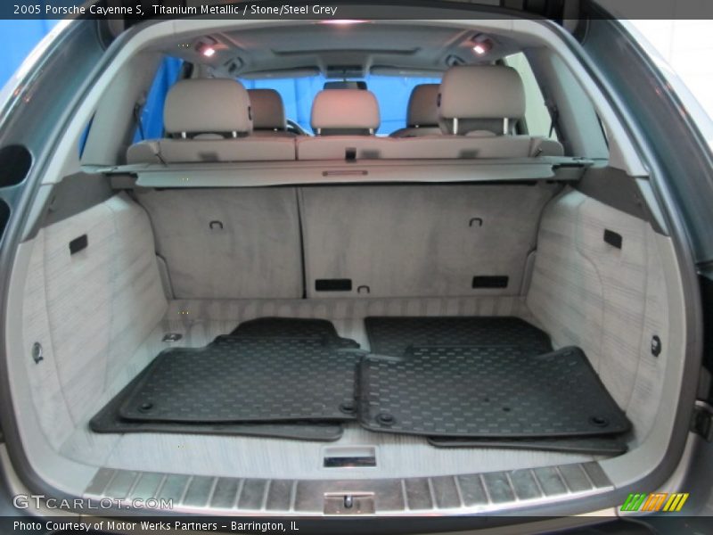 Titanium Metallic / Stone/Steel Grey 2005 Porsche Cayenne S