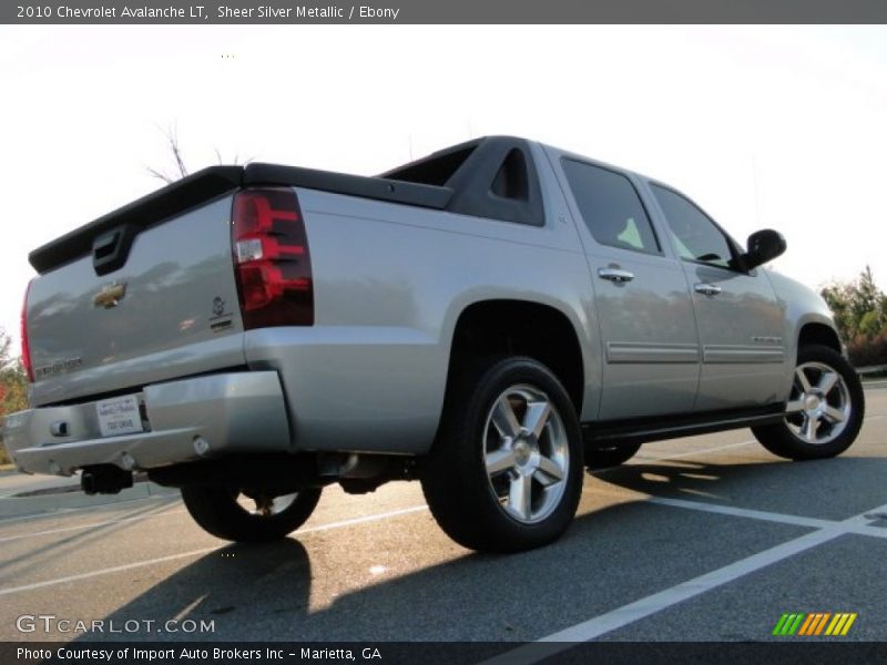 Sheer Silver Metallic / Ebony 2010 Chevrolet Avalanche LT