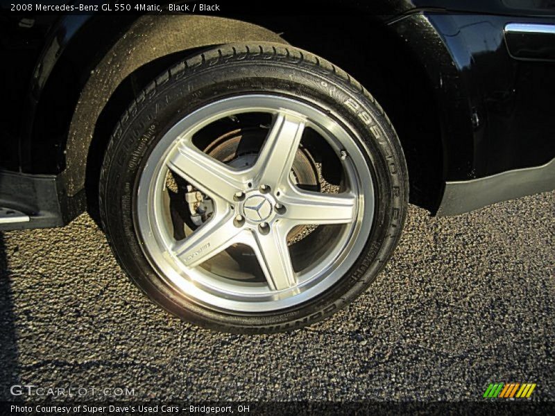 Black / Black 2008 Mercedes-Benz GL 550 4Matic