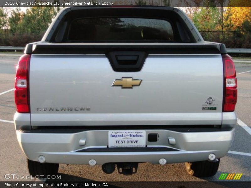 Sheer Silver Metallic / Ebony 2010 Chevrolet Avalanche LT