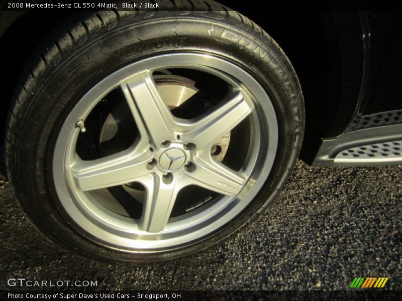 Black / Black 2008 Mercedes-Benz GL 550 4Matic