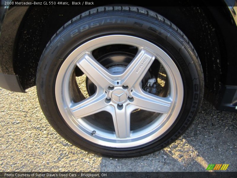 Black / Black 2008 Mercedes-Benz GL 550 4Matic