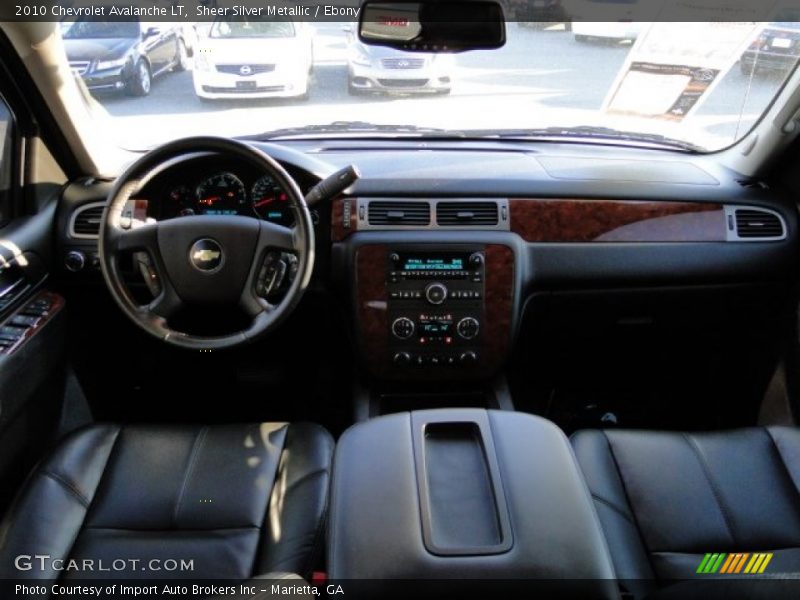 Sheer Silver Metallic / Ebony 2010 Chevrolet Avalanche LT