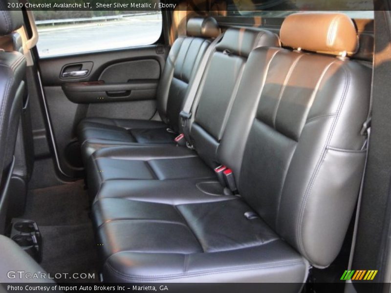 Sheer Silver Metallic / Ebony 2010 Chevrolet Avalanche LT
