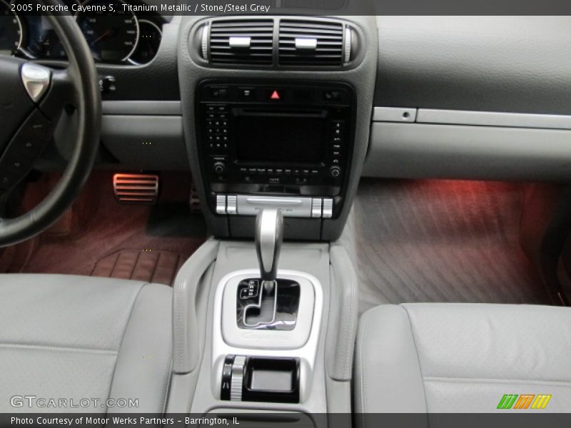 Titanium Metallic / Stone/Steel Grey 2005 Porsche Cayenne S