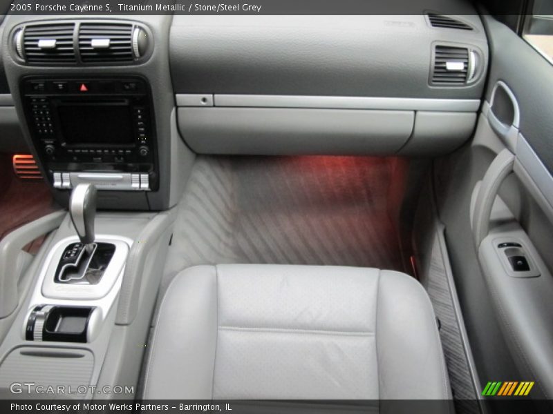 Titanium Metallic / Stone/Steel Grey 2005 Porsche Cayenne S