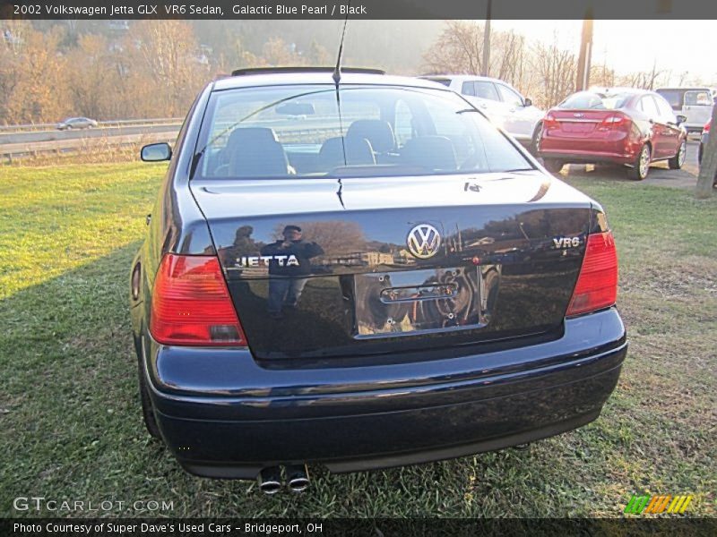 Galactic Blue Pearl / Black 2002 Volkswagen Jetta GLX  VR6 Sedan