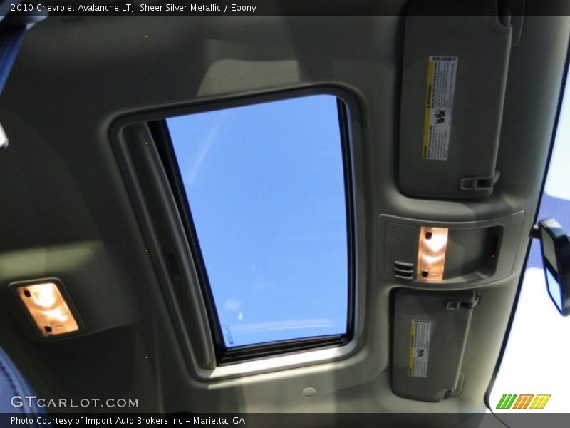 Sheer Silver Metallic / Ebony 2010 Chevrolet Avalanche LT
