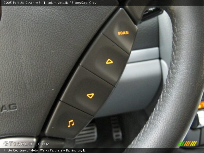 Titanium Metallic / Stone/Steel Grey 2005 Porsche Cayenne S