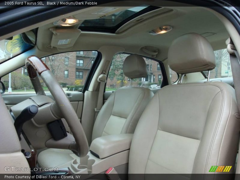 Black / Medium/Dark Pebble 2005 Ford Taurus SEL