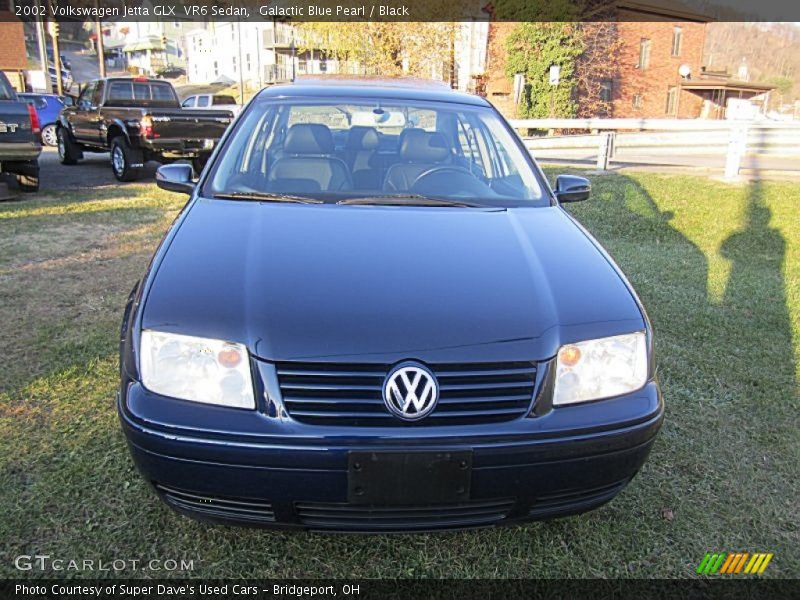 Galactic Blue Pearl / Black 2002 Volkswagen Jetta GLX  VR6 Sedan