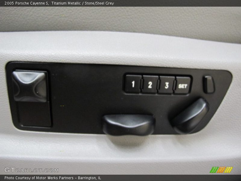 Titanium Metallic / Stone/Steel Grey 2005 Porsche Cayenne S