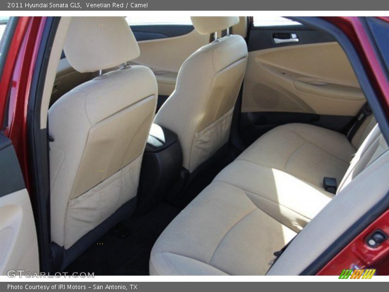 Venetian Red / Camel 2011 Hyundai Sonata GLS